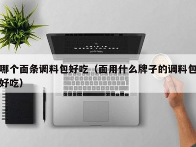 哪个面条调料包好吃（面用什么牌子的调料包好吃）