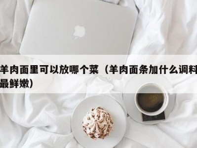 羊肉面里可以放哪个菜（羊肉面条加什么调料最鲜嫩）