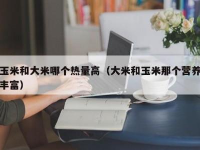 玉米和大米哪个热量高（大米和玉米那个营养丰富）